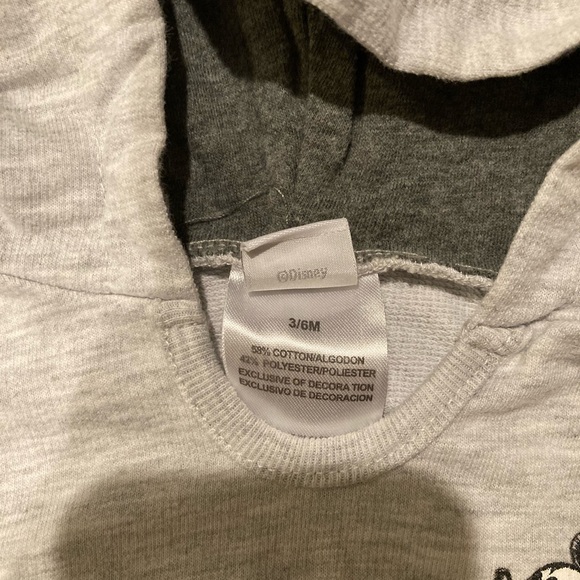 SOLD Disney Baby Mickey Mouse 3-6 month unisex hooded sweatsuit - Picture 8 of 8